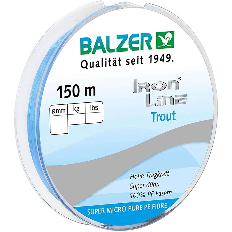 Braid Balzer IRON LINE TROUT X3 150м
