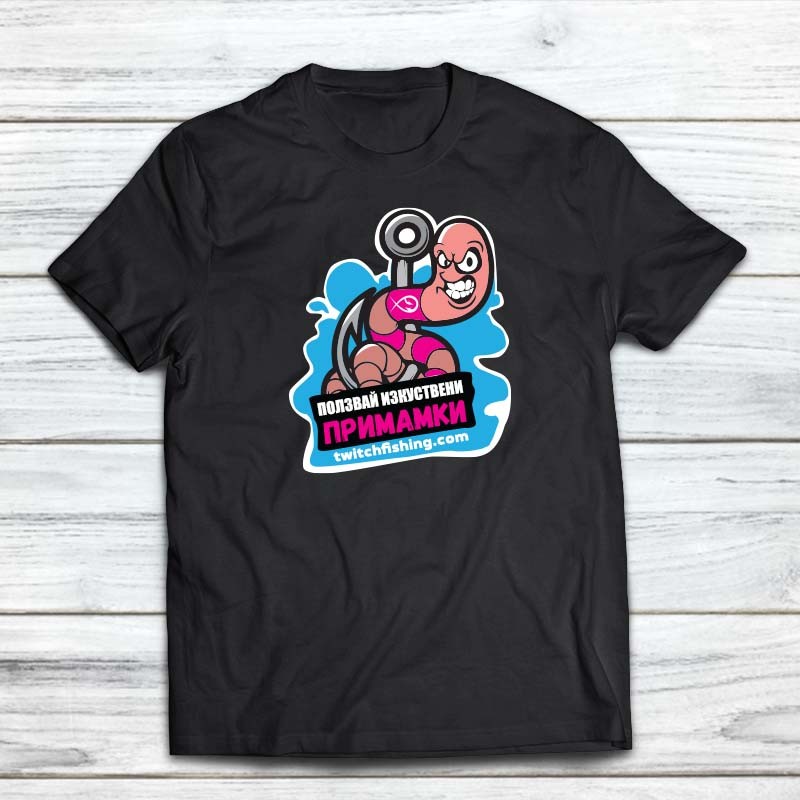 T-shirt ANGRY WORM