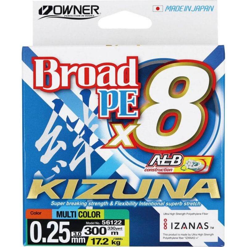 Owner KIZUNA X8 MULTICOLOR - 300м