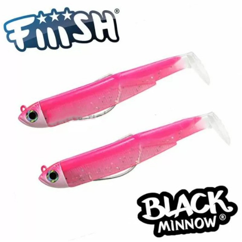 Fiiish Black Minnow No1 - 7cm 3g Double Combo