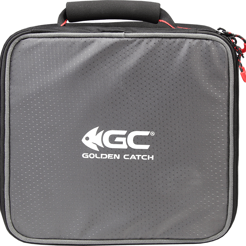 Golden Catch Reel and Accessory Case