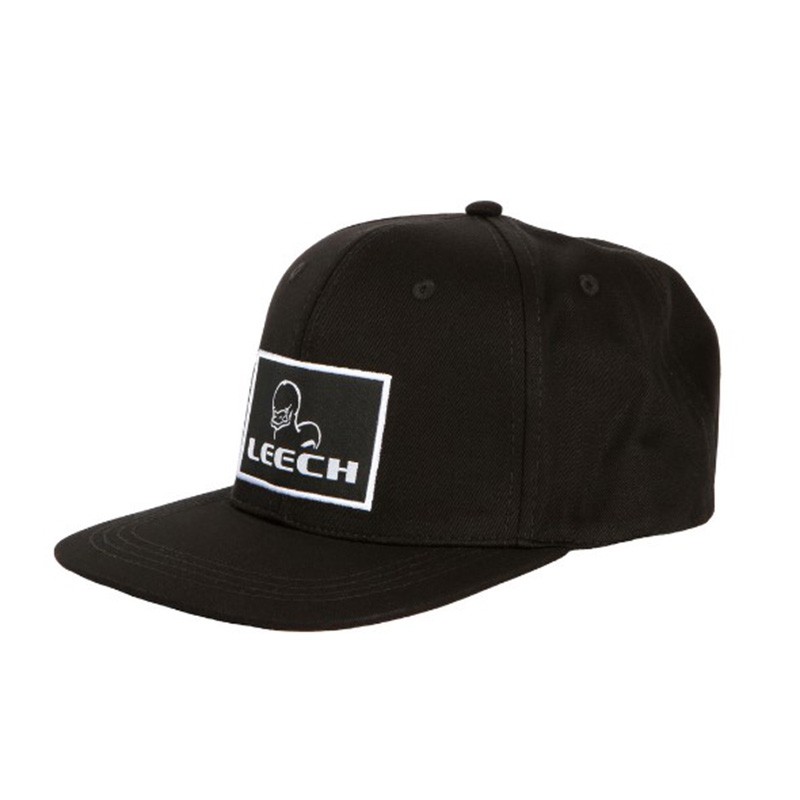 Leech Flat Cap Black