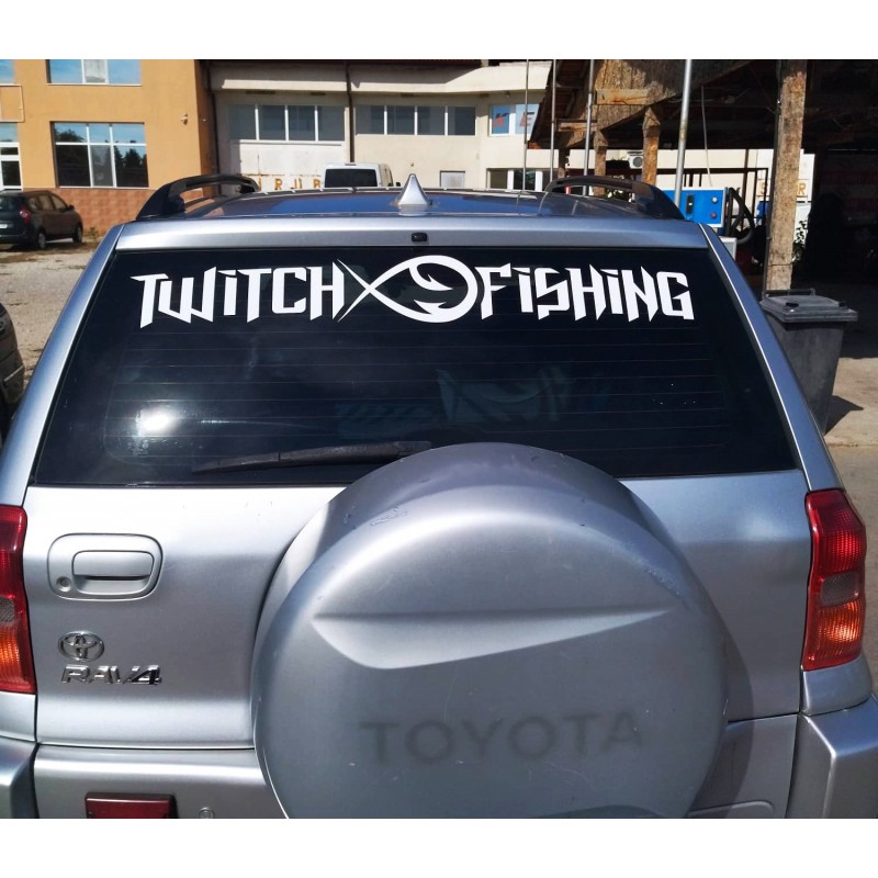 Sticker Twitch Fishing for CARS