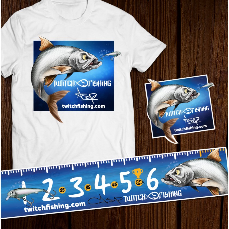 Combo T-shirt Agressive Pike + Метър Agressive Pike + Подарък Стикер