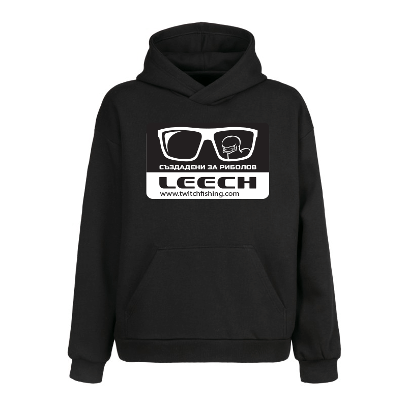 Hoodie LEECH B&W