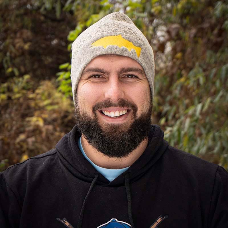 Twitch Fishing Hat Trout - Beige & Yellow