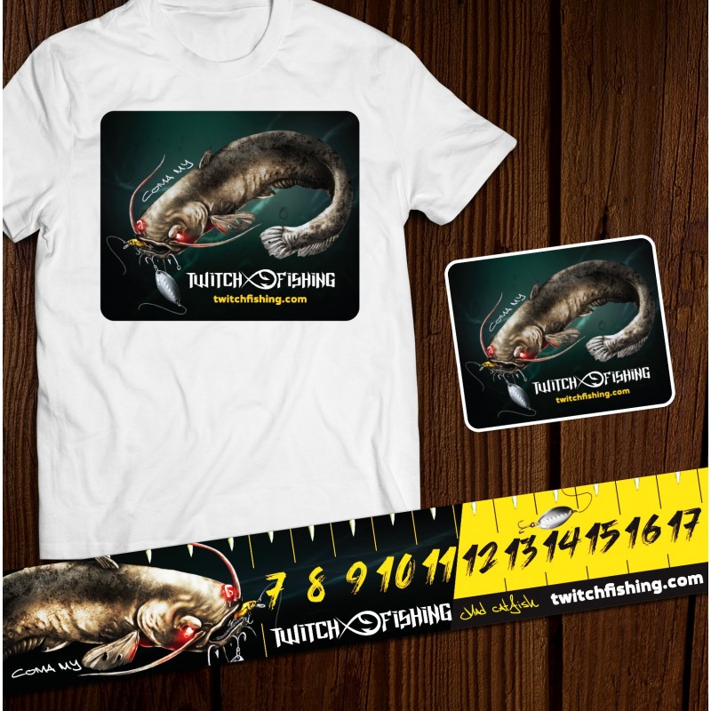 Promo Combo T-shirt CATFISH + Meter CATFISH + Sticker