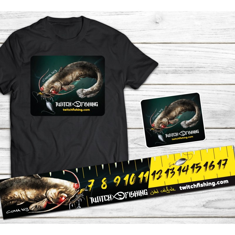 Promo Combo T-shirt CATFISH + Meter CATFISH + Sticker