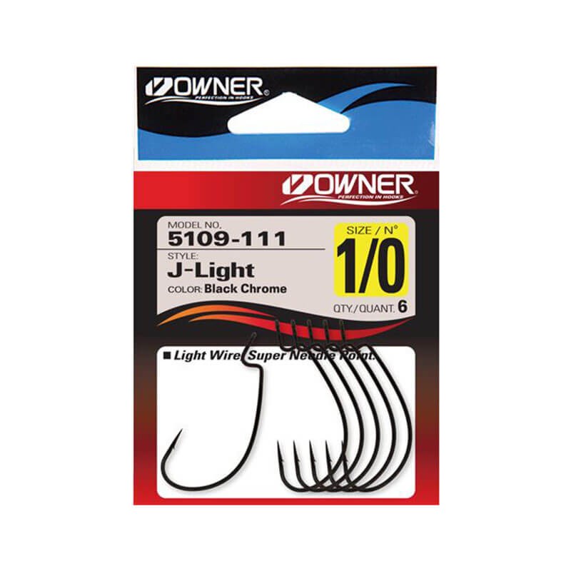 Owner J-LIGHT - 5109 - Offset Hooks