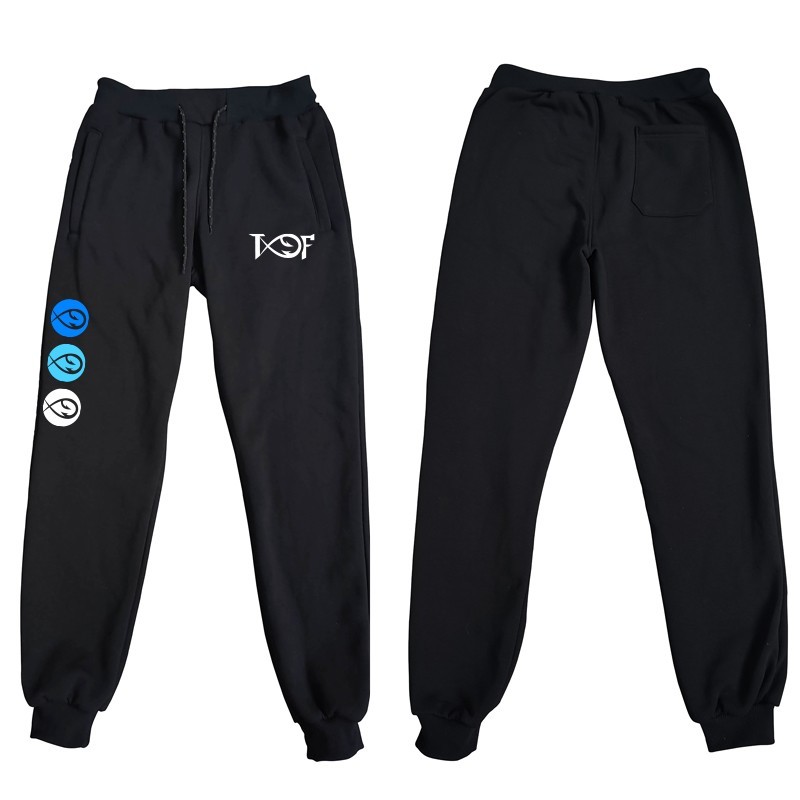 Twitch Fishing Joggers - Mixed Logos