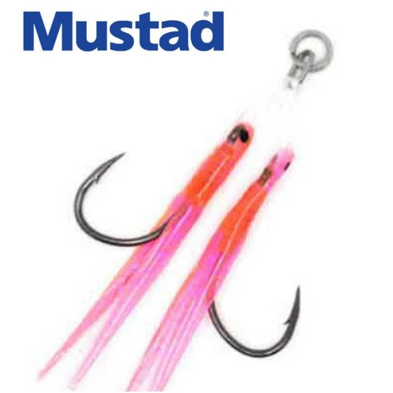 Mustad Micro Worm Double Jigging Assist Rig J-ASSIST6
