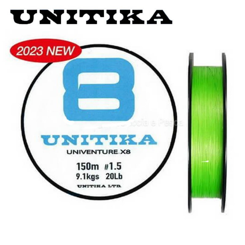 Unitika Univenture X8 Braid PE Chart 150m