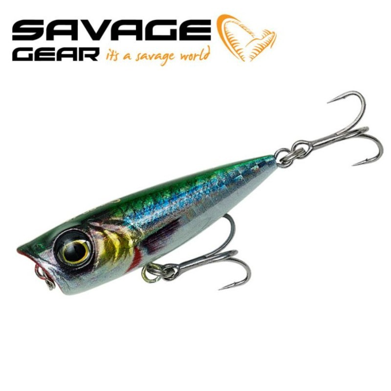 Savage Gear 3D Minnow Popper 43F 4g