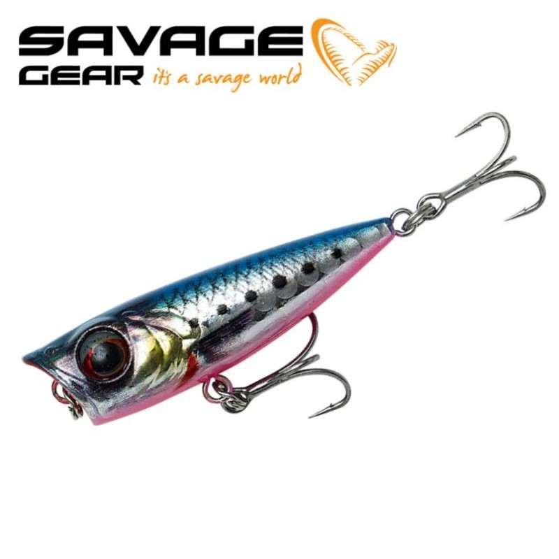 Savage Gear 3D Minnow Popper 43F 4g
