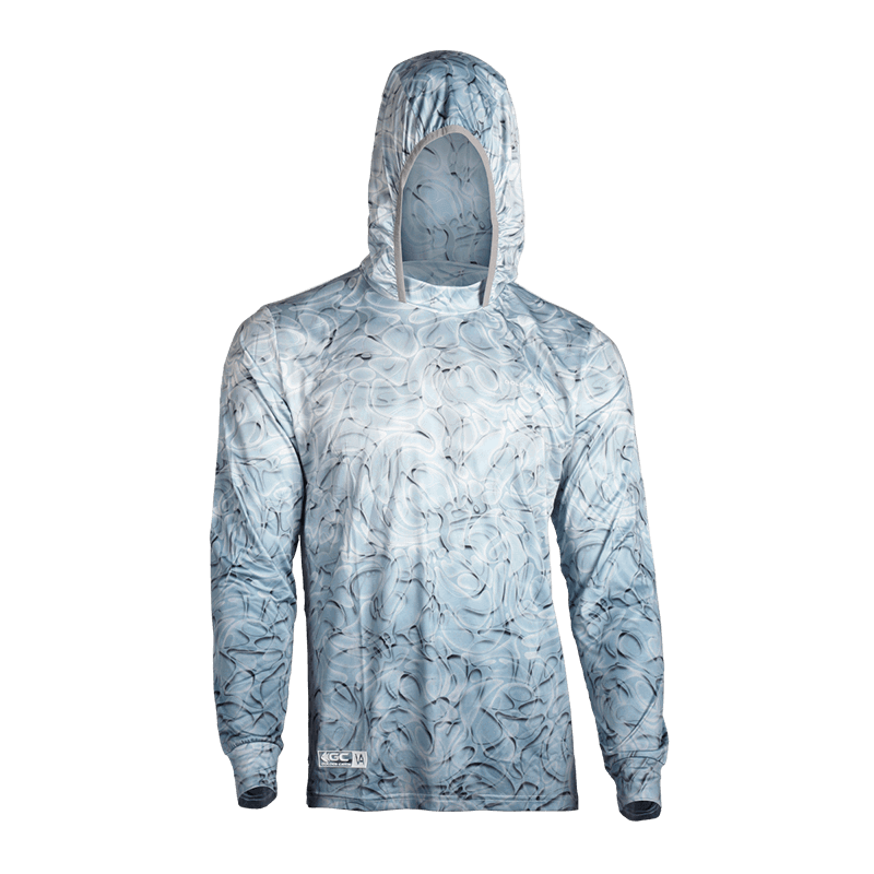 Golden Catch Air Hoodie Grey Smoke