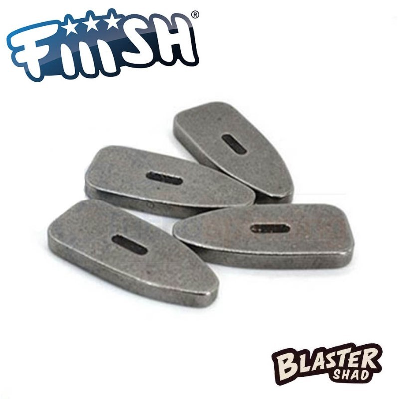 Fiiish Blaster Shad Player Block Tungsten Heavy 7.5g - 4pcs