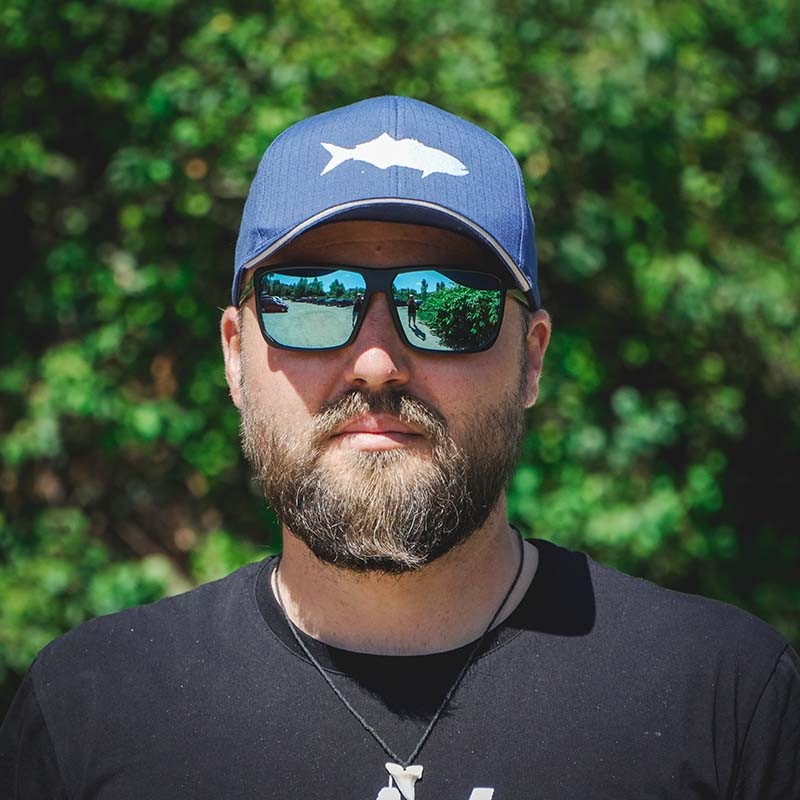 Twitch Fishing FlexFit Hat - Lefer - Blue