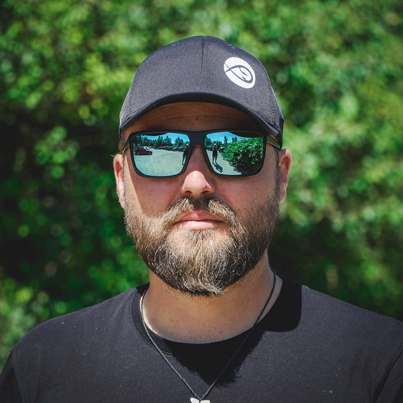 Twitch Fishing FlexFit Hat - Logo - Black