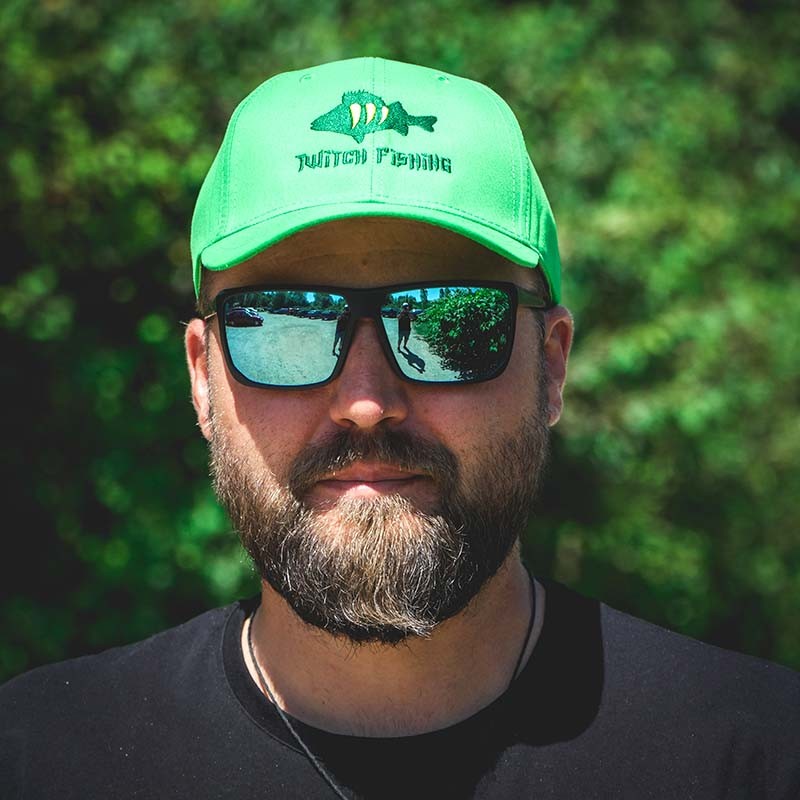 Twitch Fishing Hat - Perch - Green