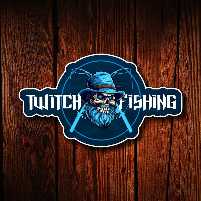 Sticker Bearded Skull v2