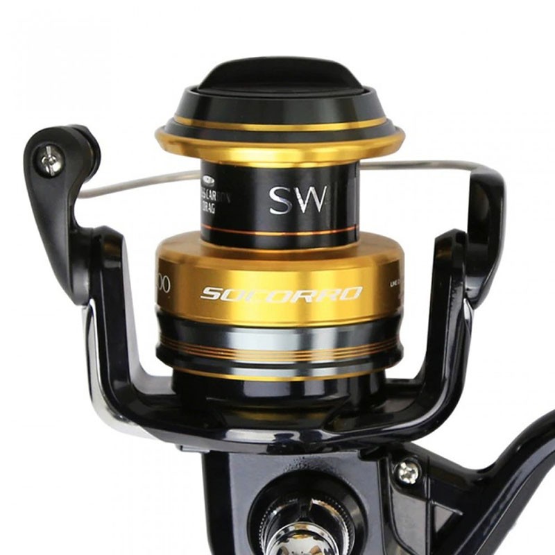 Moulinet Shimano Socorro SW - Reel Maître Eau Salée - Technologie HAGANE Et X-Ship