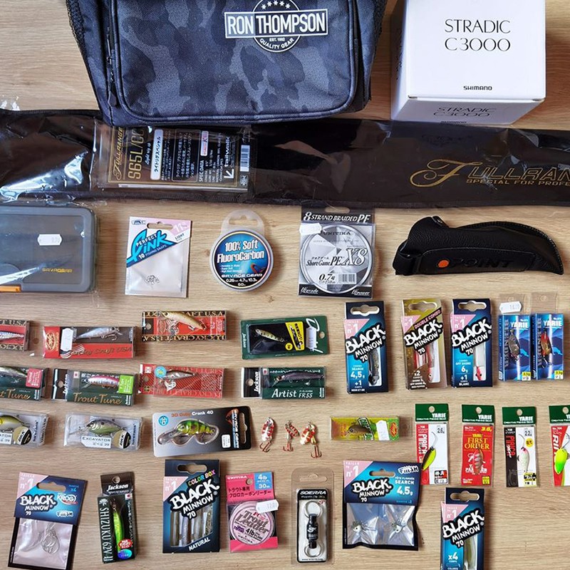 MEGA COMBO ROD - REEL lures, braid from 1000+ bgn