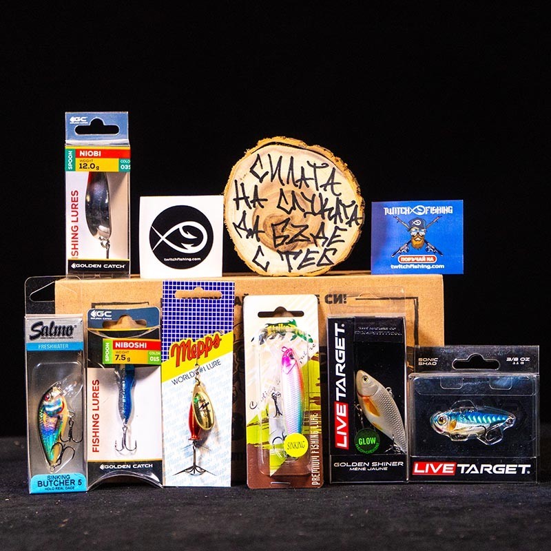 Twitch Fishing Box 100 - Subscription for 6 months (6 boxes)