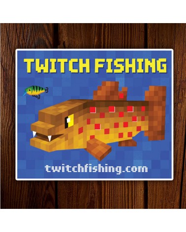 Стикер Pixel Trout