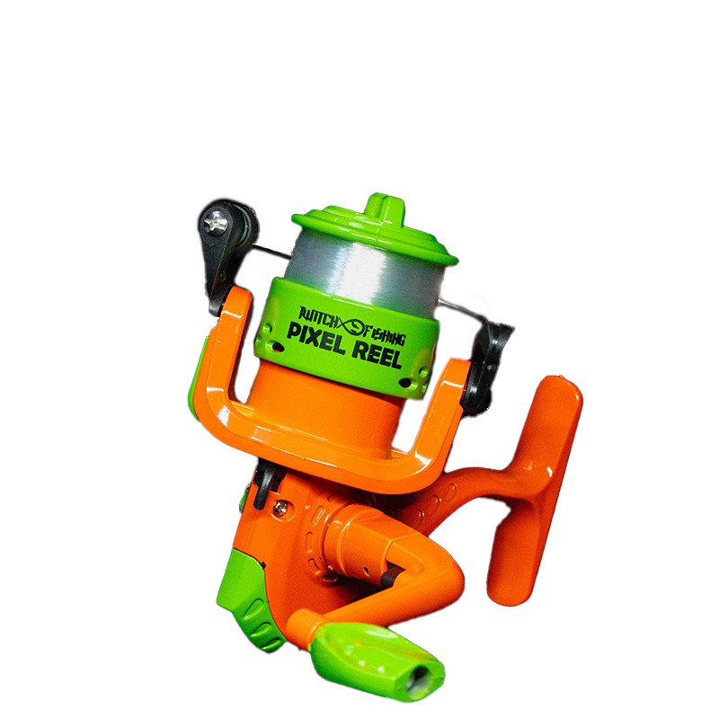 Combo Pixel Rod and Reel + Lures for kids + Float set + Sticker ...