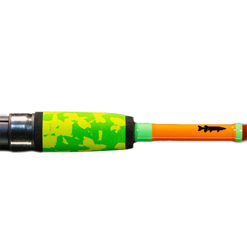 Детска въдица и макара + примамки Pixel Rod Twitch Fishing + Подарък ...