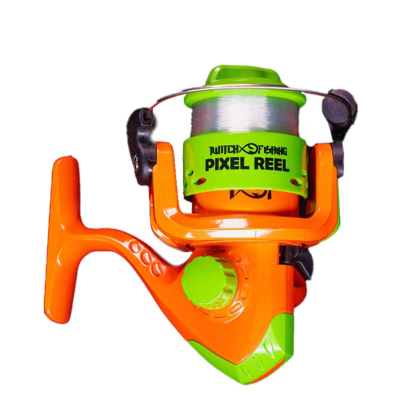 Combo Pixel Rod and Reel + Lures for kids + Float set + Sticker ...