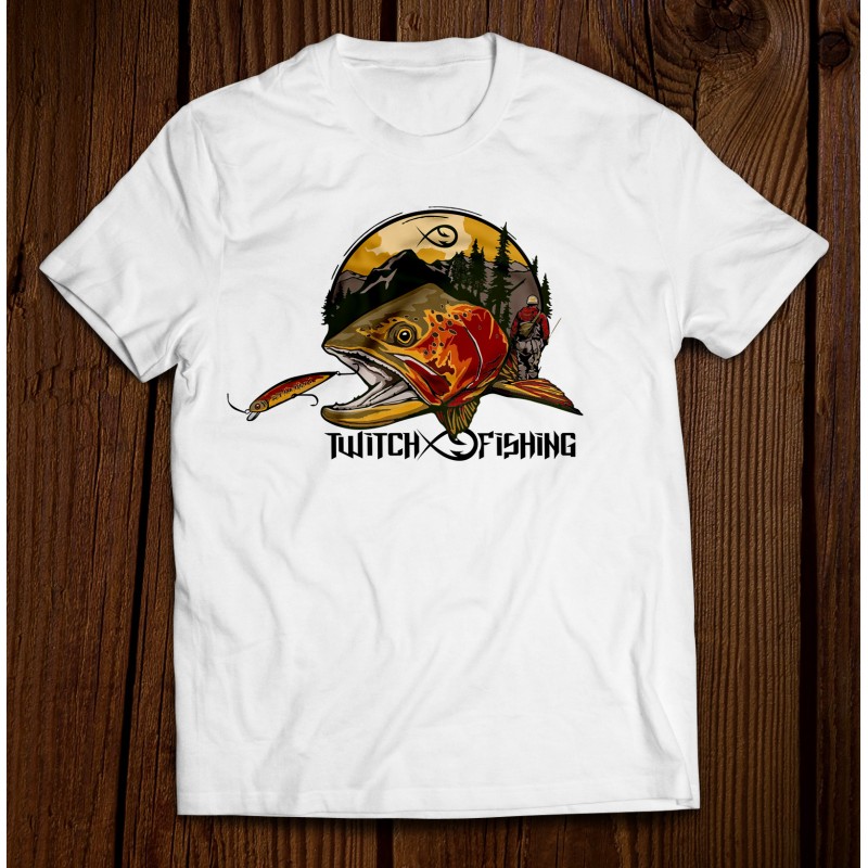 T-shirt trout lure single hook