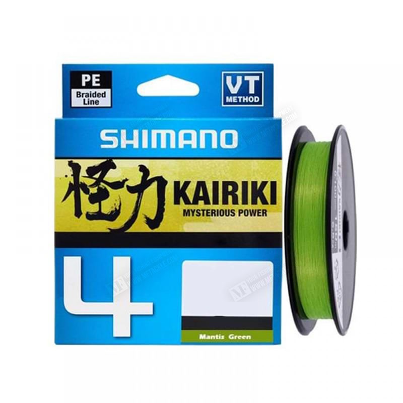 SHIMANO Kairiki 4 Mantis Green - 150m