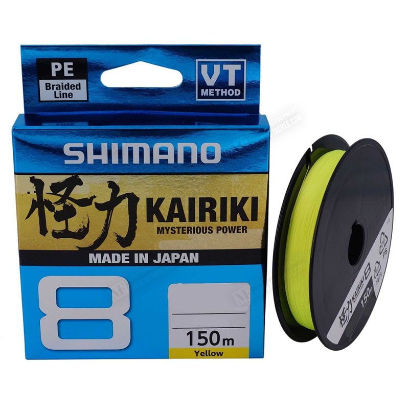 SHIMANO Kairiki 8 - Yellow - 150m