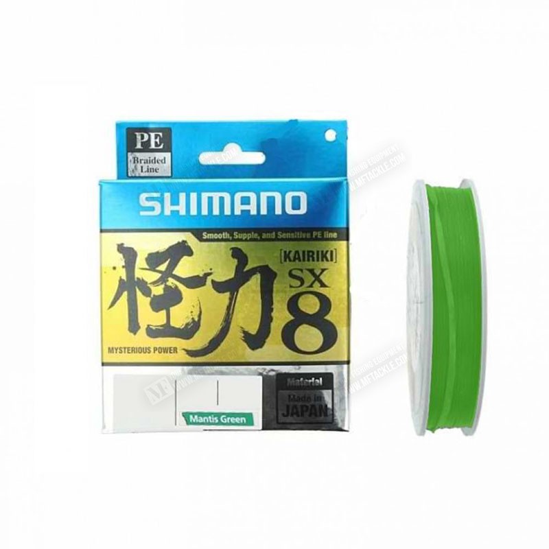 SHIMANO Kairiki SX8 - Mantis Green - 300m