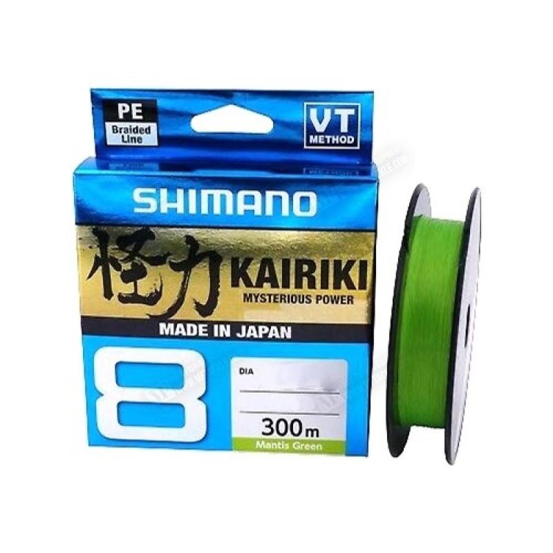 SHIMANO Kairiki 8 - Mantis Green - 300m