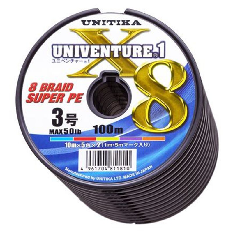Unitika Univenture X8 100m x 12