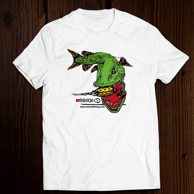 T-shirt PIKE ON BAIT