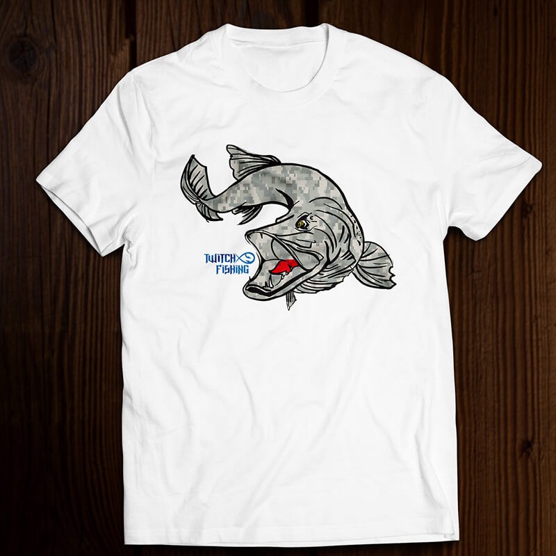 T-shirt GRAY CAMO PIKE
