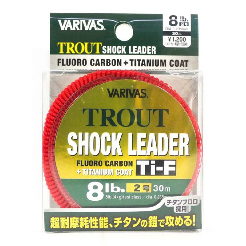 VARIVAS TROUT Shock Leader Ti-Fluoro 30m