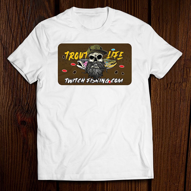 T-SHIRT TROUT LIFE