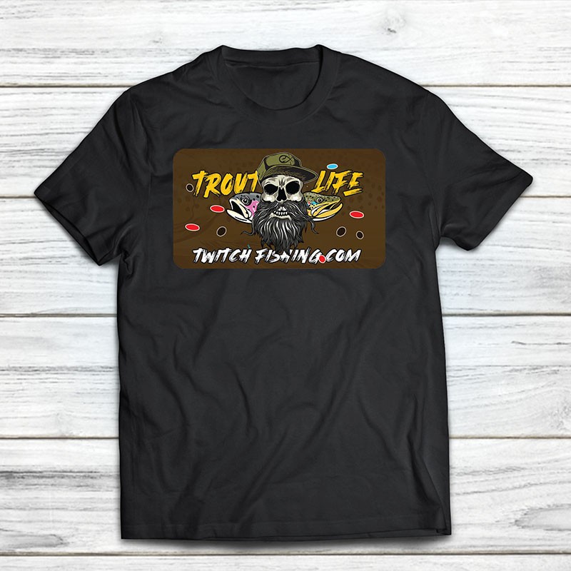 T-SHIRT TROUT LIFE